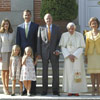 JMJ 2011: La Familia Real recibe a Benedicto XVI en el palacio de la Zarzuela