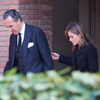 Doña Letizia y la infanta Elena dieron el pésame a Jaime de Marichalar en el domicilio familiar