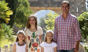 La curiosidad de la princesa Leonor en el nuevo posado familiar de los Reyes y sus hijas en la finca Raixa de Mallorca