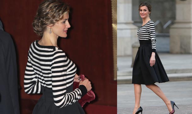 La reina Letizia se apunta al estilo Velvet