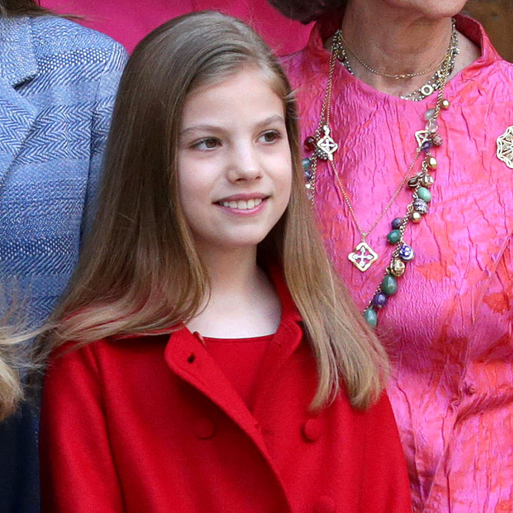 La infanta Sofía hace su Primera Comunión esta mañana