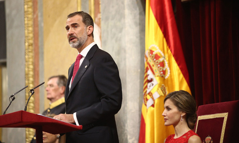 Los Reyes presiden el 40º aniversario de las primeras elecciones democráticas