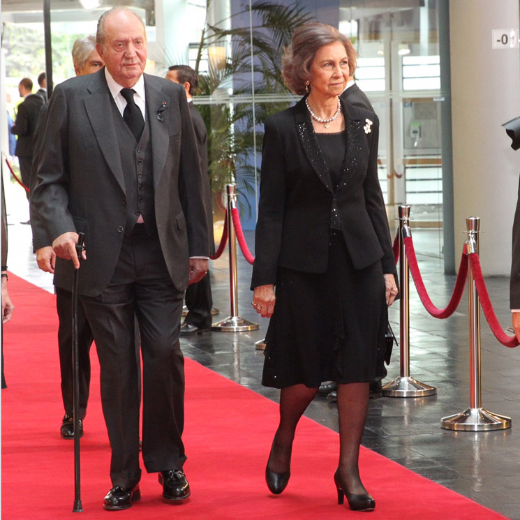 Los reyes Juan Carlos y Sofía, juntos en un homenaje al ex canciller de Alemania Helmut Kohl