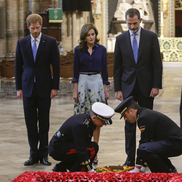 Encuentro con la comunidad española, almuerzo con Theresa May... La segunda mañana de los Reyes en Londres