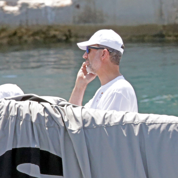 El rey Felipe VI, últimos entrenamientos antes de participar en la Copa de Vela de Palma