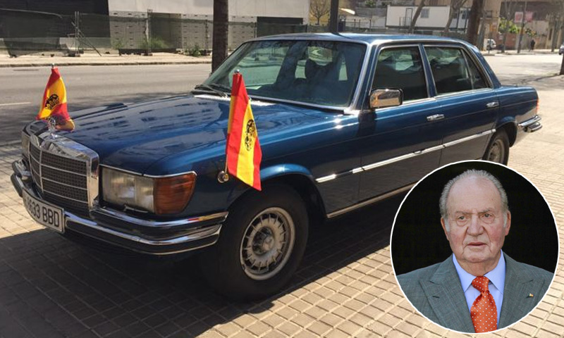 Sale a subasta un Mercedes-Benz utilizado por el rey Juan Carlos