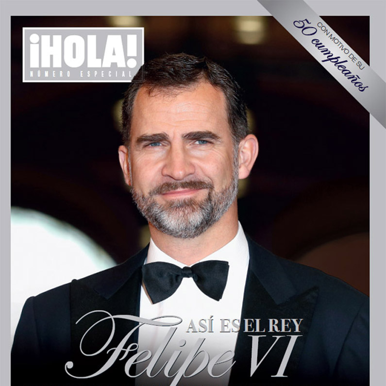 Ya puedes encontrar en tu quiosco el número especial de ¡HOLA! con motivo del 50º cumpleaños del Rey: 'Así es Felipe VI'