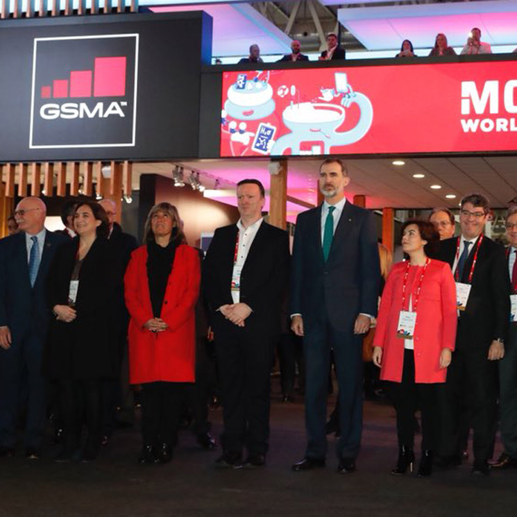 El Rey inaugura el Mobile World Congress en Barcelona tras la polémica bienvenida