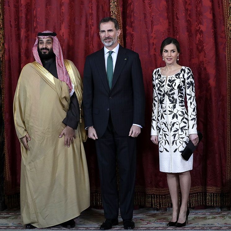 Así es el Príncipe heredero de Arabia Saudí, con el que Felipe VI y la reina Letizia han almorzado hoy