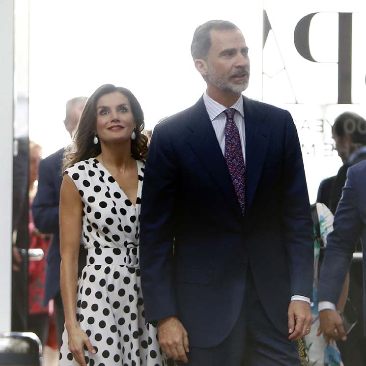 Los Reyes ponen fin a su periplo por Texas antes de su cita con Donald y Melania Trump