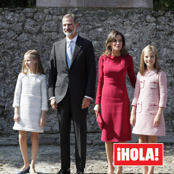 PRIMERA VISITA OFICIAL DE LA PRINCESA LEONOR A ASTURIAS. 8/09 Reyes-z