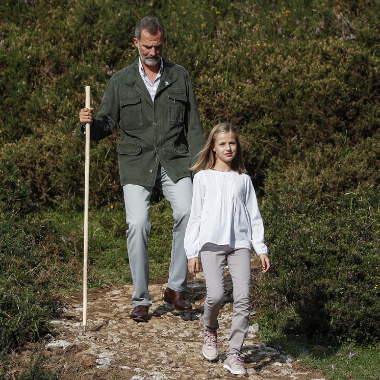 La princesa Leonor, en Asturias: diez imágenes para el recuerdo de un día histórico