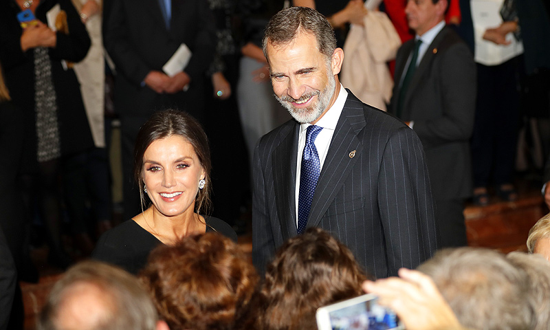 Los Reyes presiden el tradicional Concierto Premios Princesa de Asturias