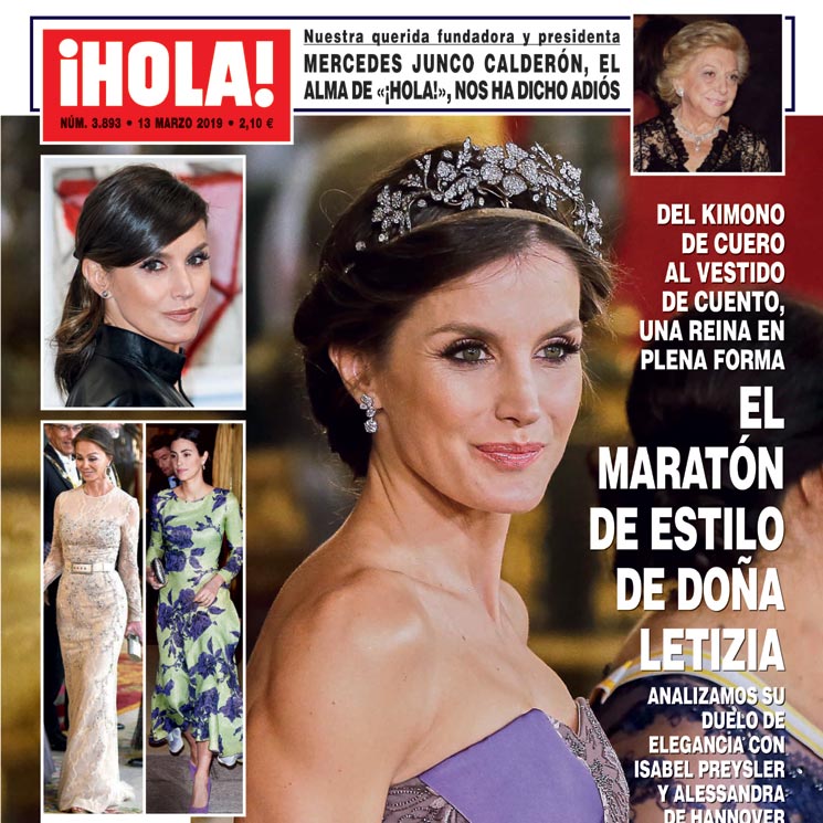 En ¡HOLA!, el maratón de estilo de doña Letizia