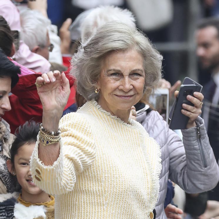 Doña Sofía, incondicional de la cita de Palma pese a la ausencia de Don Juan Carlos