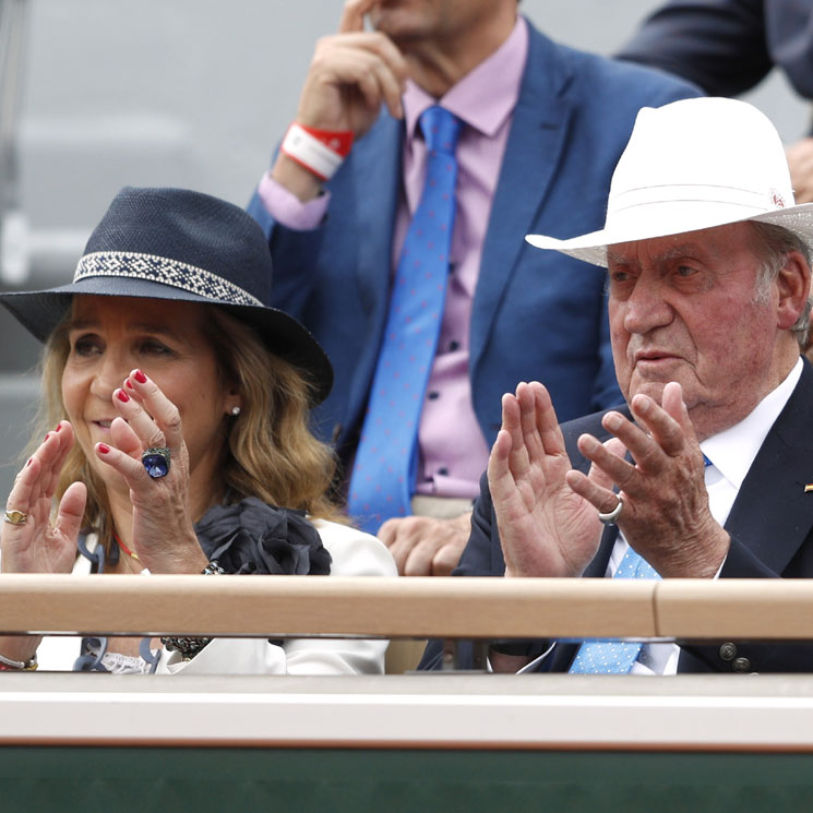 De los toros al tenis: don Juan Carlos apoya a Nadal en su primera aparición tras su retirada pública