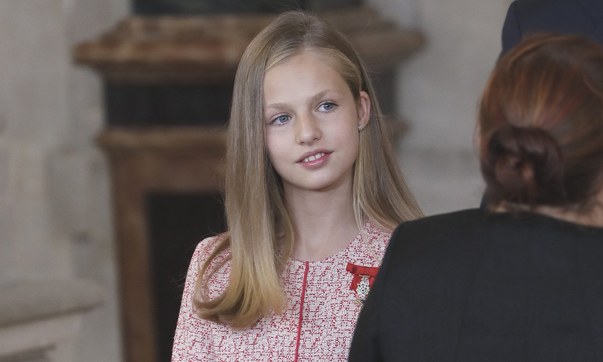 La princesa Leonor da un paso más en su camino como heredera