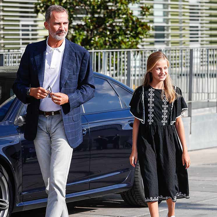 El Rey y su hija Leonor no se pierden la última película de Brad Pitt