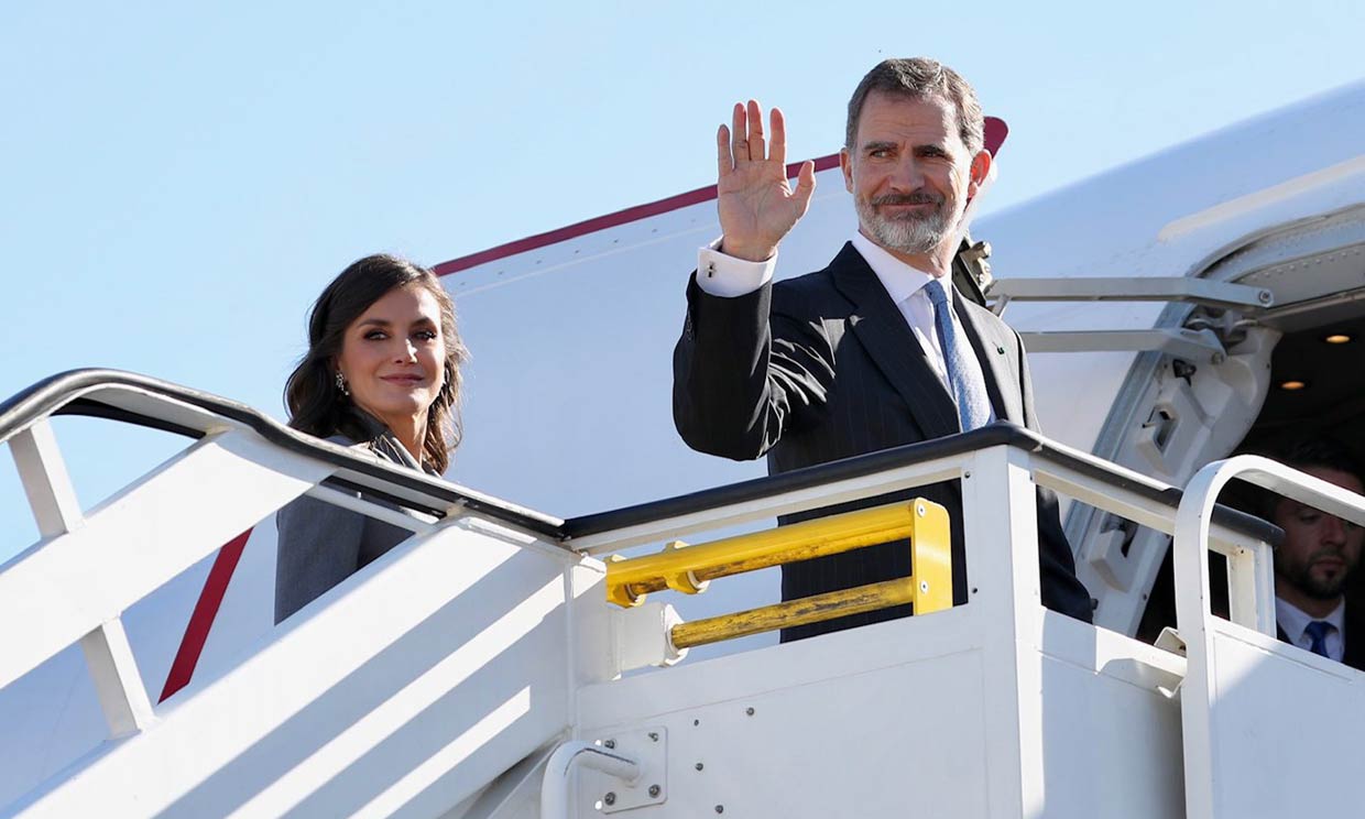 Los Reyes Felipe y Letizia