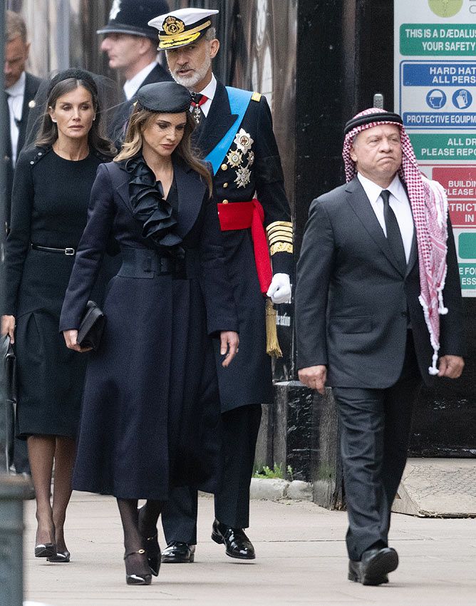 La reina Letizia y rania de Jordania