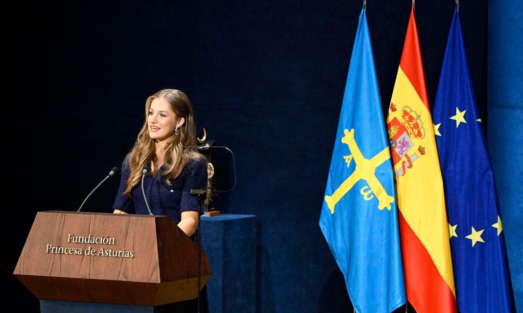 La princesa Leonor: 'Puedo decirles que entiendo muy bien y soy consciente de cuál es mi deber'