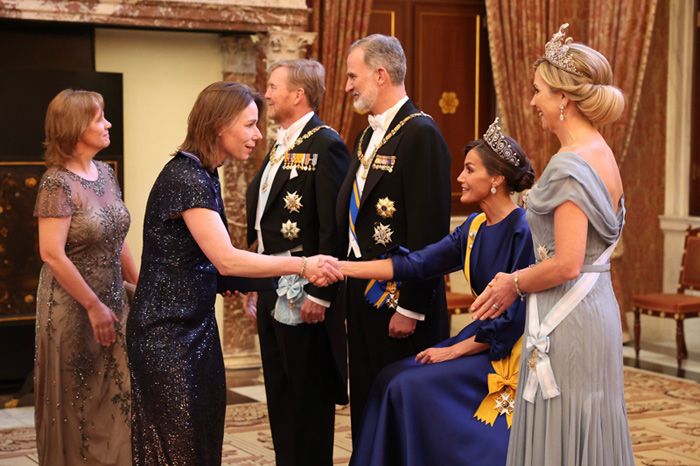 Banquete de Estado ofrecido por Guillermo y Máxima de los Países Bajos a los reyes Felipe y Letizia