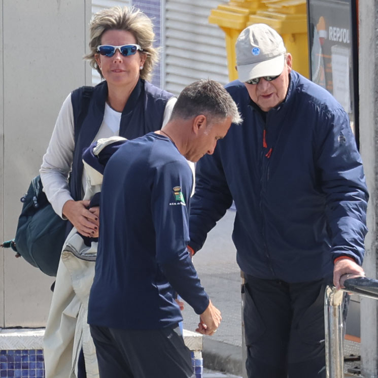 El fuerte vínculo del rey Juan Carlos con sus sobrinas que ha quedado patente de nuevo en Sanxenxo 