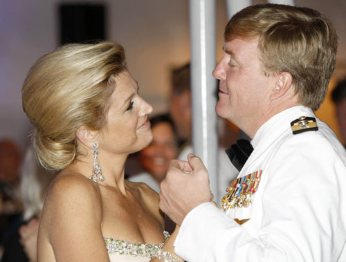 Guillermo y Máxima de Holanda, una pareja muy normal