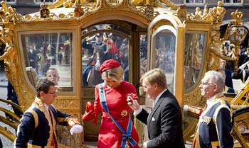 Los Reyes de Holanda presiden el solemne 'Día del Príncipe'