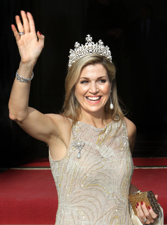 Las tiaras de Máxima de Holanda, la Reina de diamantes - Foto 1