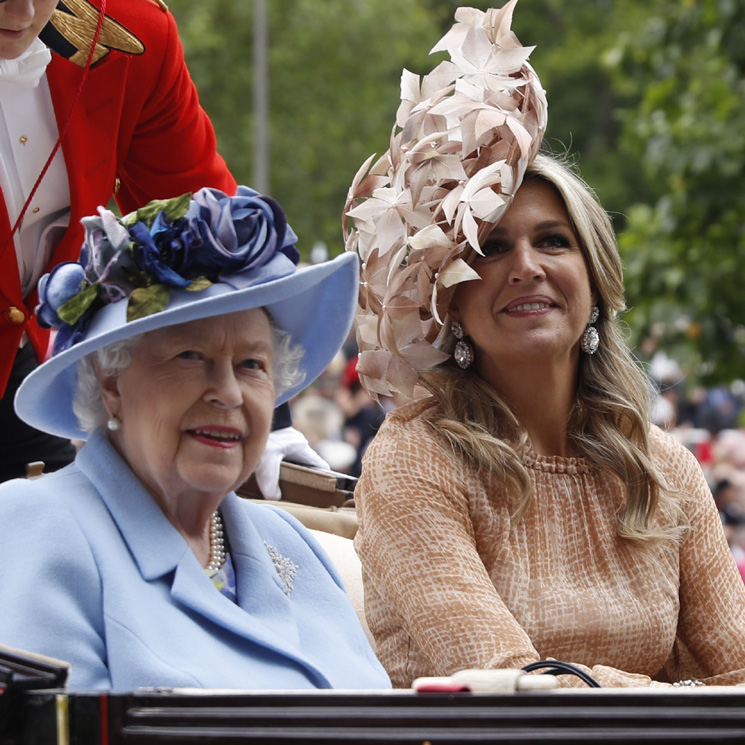 Guillermo y Máxima de Holanda, protagonistas del primer día de las carreras de Ascot 