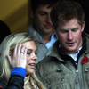 El príncipe Harry y Chelsy Davy, dos enamorados en el rugby