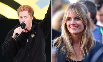 Cressida Bonas presenció el éxito del príncipe Harry en los Juegos Invictus