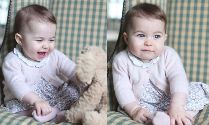 El primer vestido de la princesa Charlotte y su peluche favorito, todos los detalles de sus últimas fotos