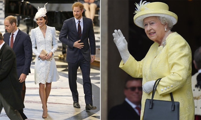 Desfile de elegancia ‘british’ en la celebración del 90 cumpleaños de Isabel II