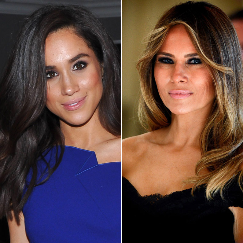 ¿Robará Meghan Markle el protagonismo a Melania Trump en su debut internacional en solitario?