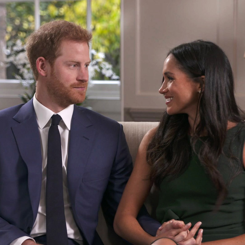 Así 'hacen el payaso' Harry de Inglaterra y Meghan Markle cuando termina su entrevista 