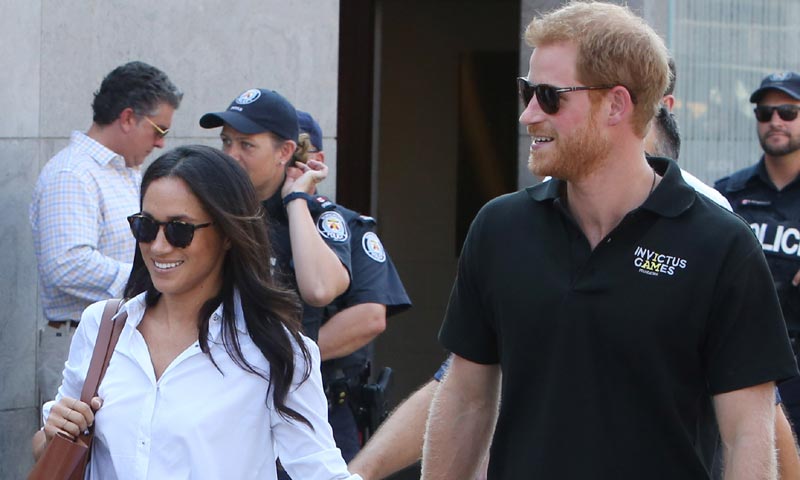 El príncipe Harry y Meghan Markle