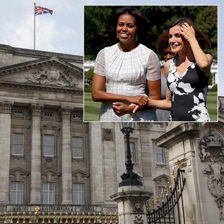 ¿Cómo es dormir en el Palacio de Buckingham? Doña Letizia no lo contó pero Michelle Obama sí