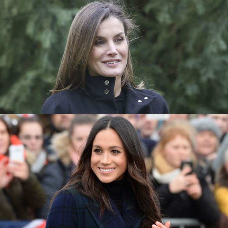 El paralelismo que el biógrafo de Diana ha visto entre la reina Letizia y Meghan Markle 