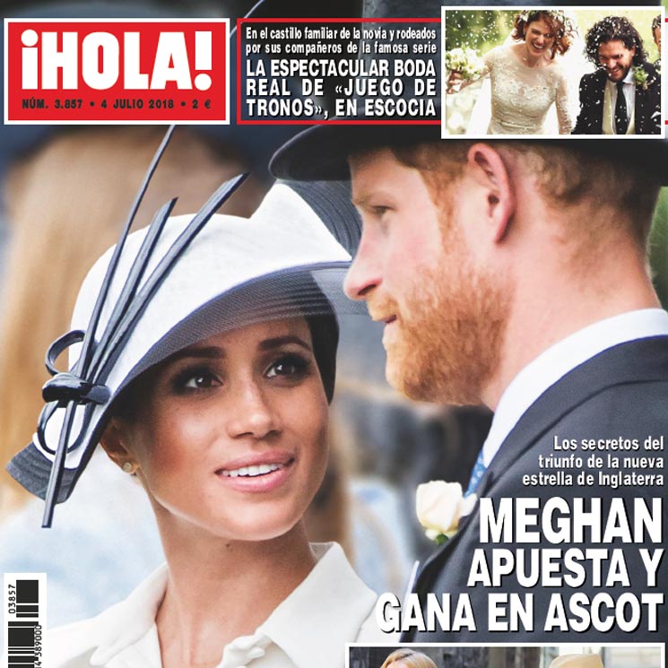 En ¡HOLA!, Meghan apuesta y gana en Ascot