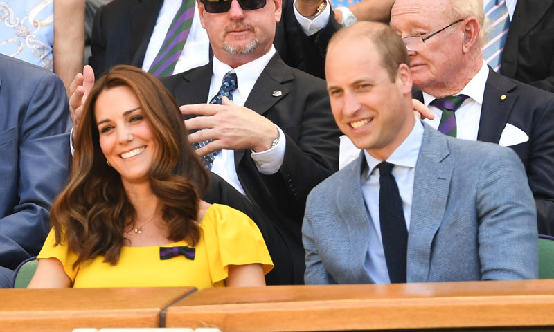 Los duques de Cambridge en Wimbledon