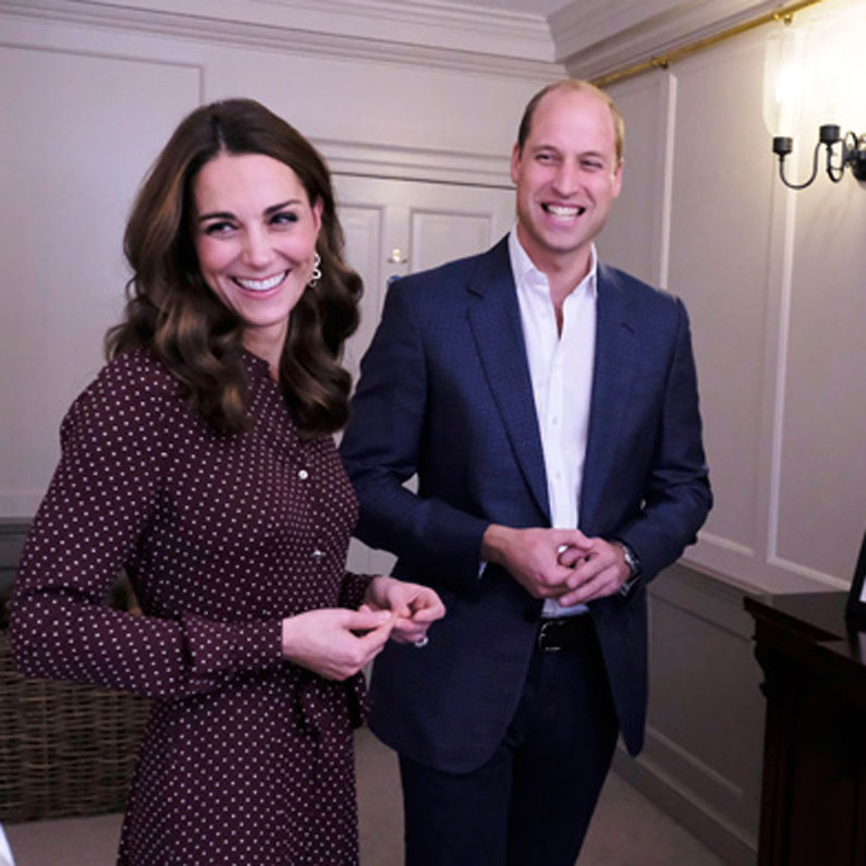 Los Duques de Cambridge organizan una recepción sorpresa en el Palacio de Kensington