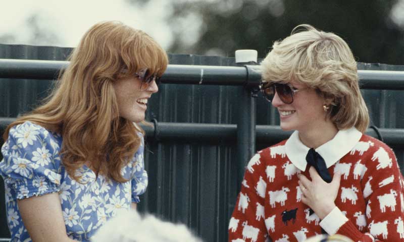 Sarah Ferguson y Diana de Gales