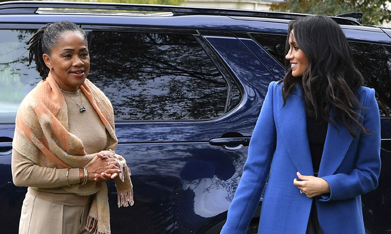 Meghan Markle y Doria Ragland