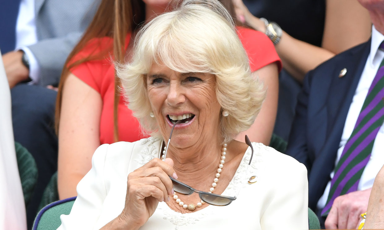 Camilla en Wimbledon