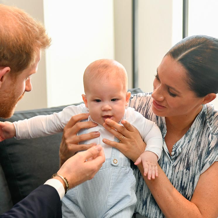 De esta manera tan tierna animó Archie a la selección inglesa de rugby 