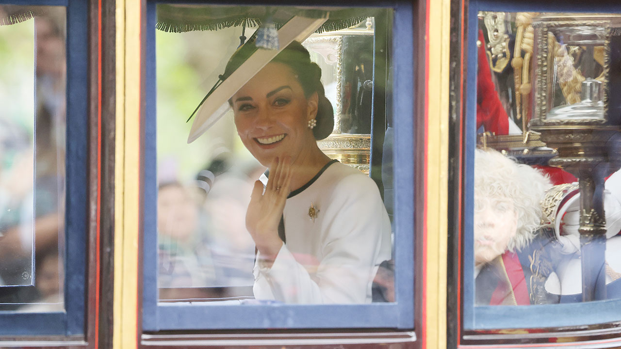 When will we see Kate Middleton once more after her reappearance in Trooping the Coloration?