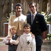 La Familia Gran Ducal de Luxemburgo celebra la Primera Comunión del príncipe Gabriel