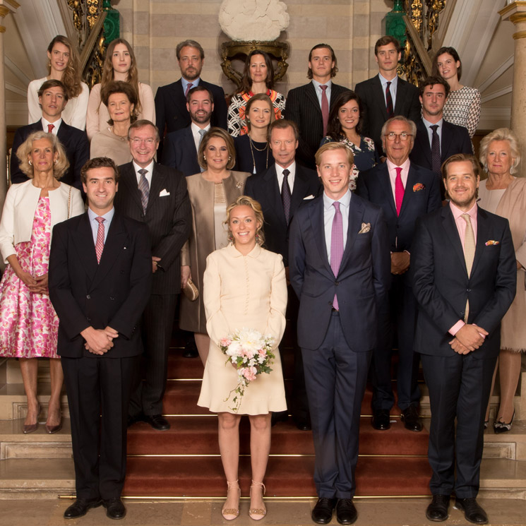 La boda de Gabrielle de Nassau y Antonius Willms, el lazo entre los Gamazo y la Familia Ducal de Luxemburgo